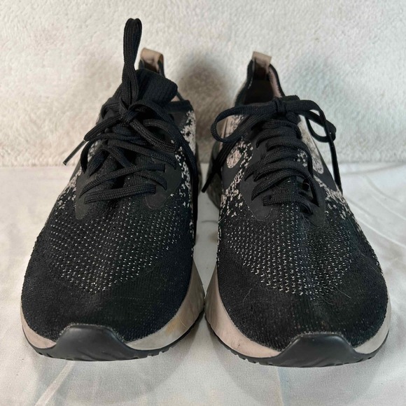 Nike Epic React Flyknit Running Shoes Sneakers Black Athletic Womens Size 11 - Picture 3 of 15